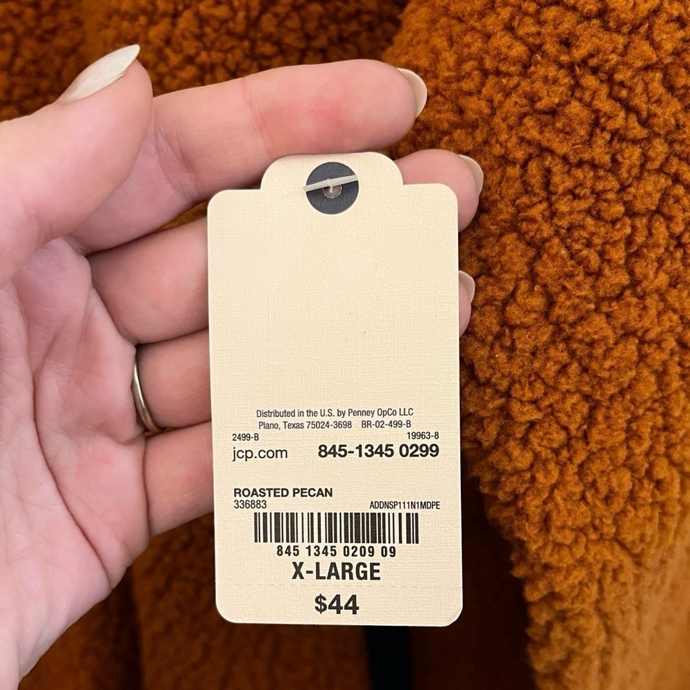 NWT St John’s Bay Teddy Jacket - Picture 2 of 5